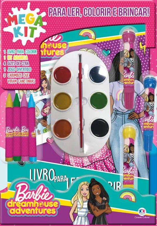 Barbie - Hora de colorir!: Livro de colorir