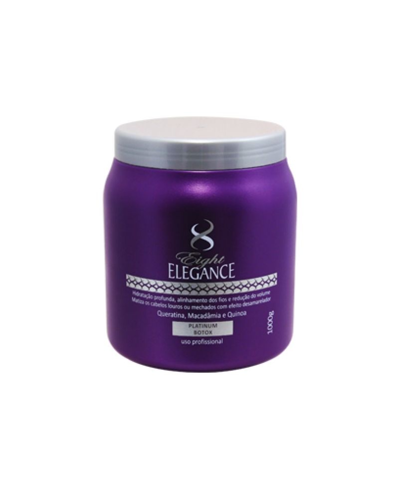 Botox Matizador Platinum Eight Elegance 1kg - Aksa Cosmeticos