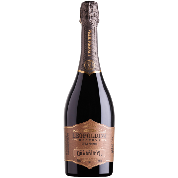 Cerveja Leopoldina Belgian Quadrupel 750ml - Alvino Expert Vinhos
