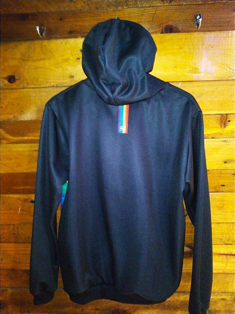 rainbow sauce moletom com capuz