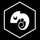 Logo de kamaleaoprata