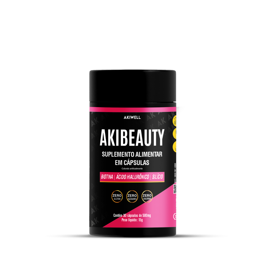 Suplemento Akibeauty - Fortalecimento capilar interno