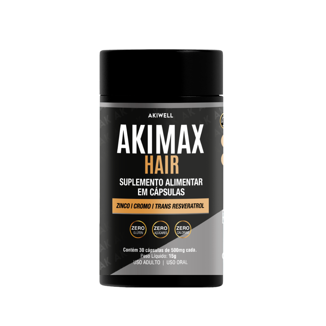Suplemento Akibeauty - Fortalecimento capilar interno