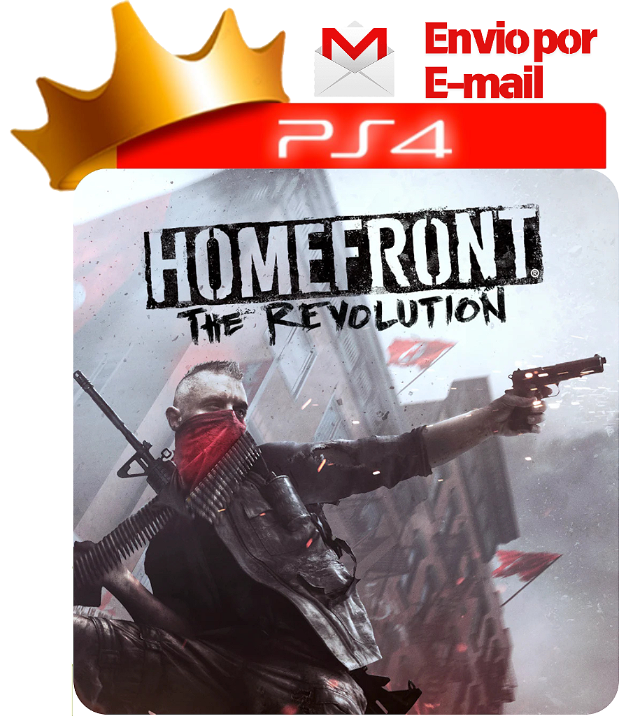 Homefront the Revolution para PS4 em Mídia Digital - REI DOS GAMES