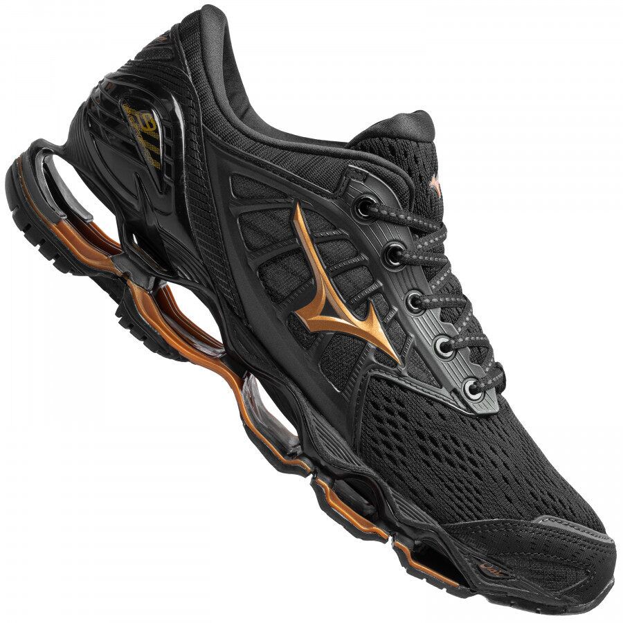 mizuno preto e dourado