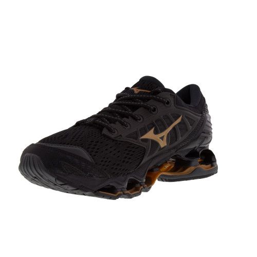 mizuno preto e dourado