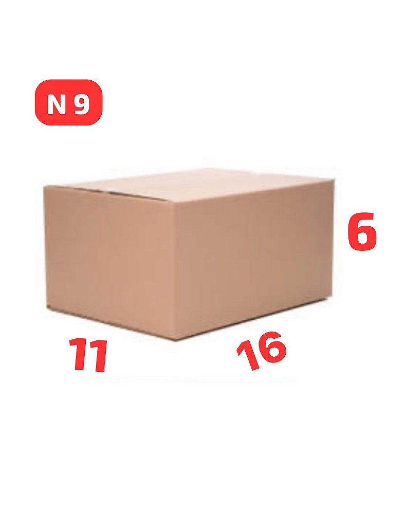 Caixa de Papelão pequena - A Melhor Embalagem, A entrega mais