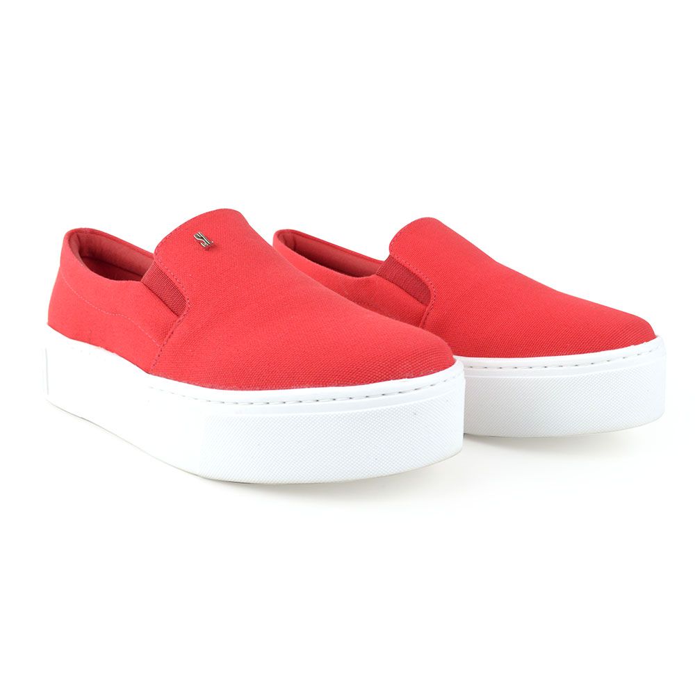 Santa Lolla Slip On Feminino Plataforma Tênis Slip On Plataforma