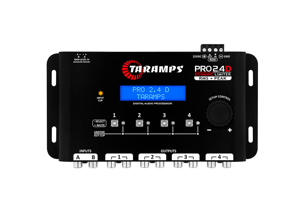 Processador de Áudio Taramps PRO 2.4D | Compre na G2 Distribuidora