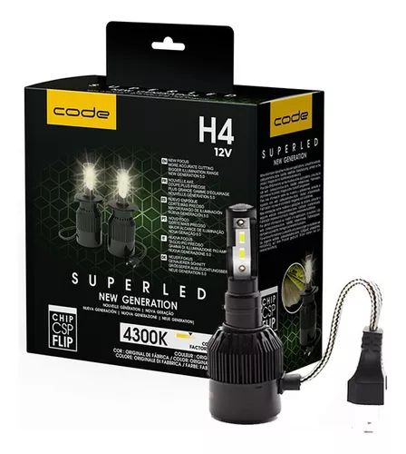 ponkool② Led CSP FLIP H4 - 4300K Code |Compre na G2 Distribuidora