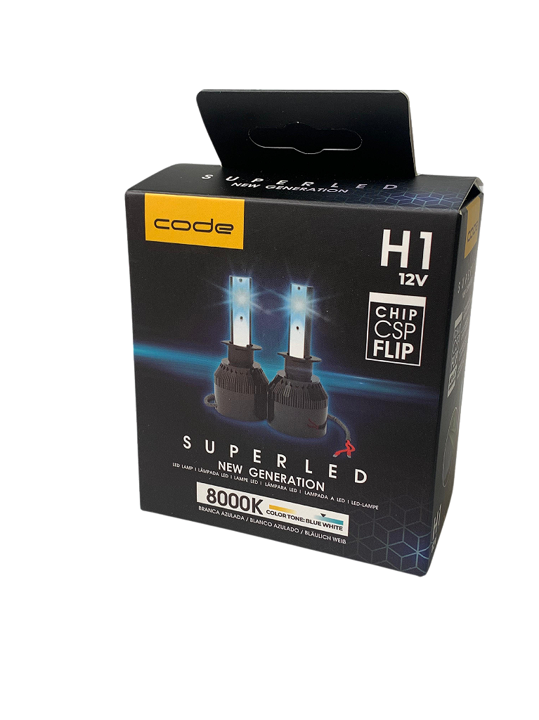 Lâmpada Led H1 - 8000K CSP Code | Compre na G2 Distribuidora