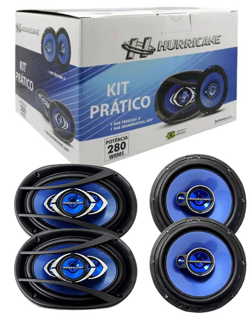 Kit Fácil Hurricane | Compre na G2 Distribuidora. - Distribuidora G2