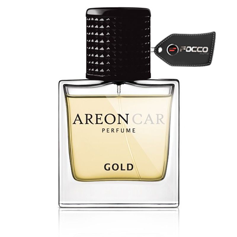 ARO CAR PERFUME 50ML GOLD AREON - Focco Auto | Produtos Automotivos