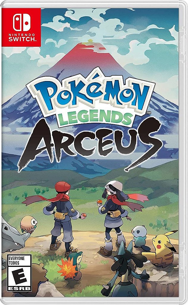 Jogo - Pokémon ARCEUS - Nintendo Switch - lojarockgames