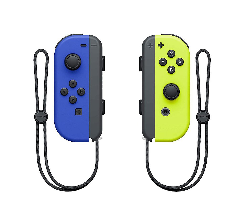 Nintendo Switch Azul Néon/Vermelho Néon V3