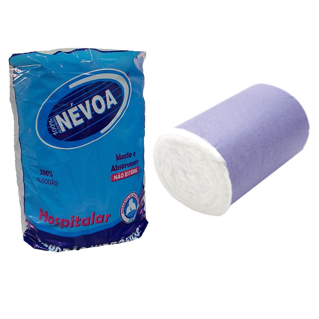 Algodão Hidrófilo (500g) - Névoa - Medical