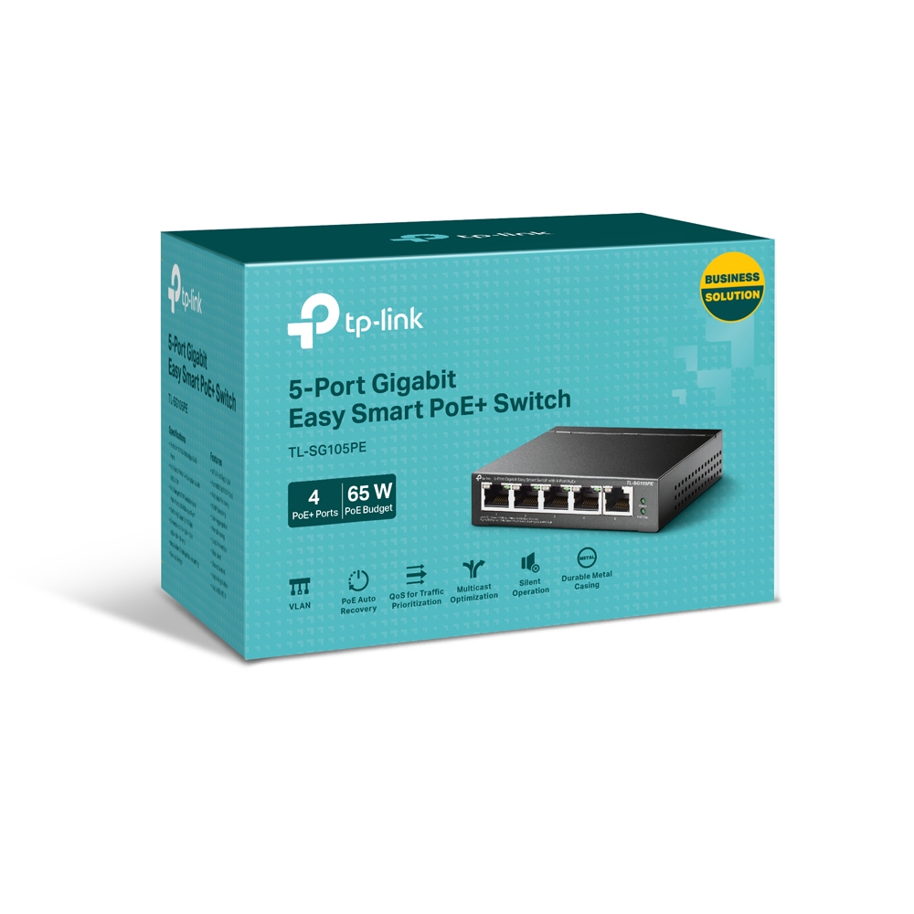 SWITCH 05P GIGA TL-SG105PE TP LINK - Ampla Cabos Network
