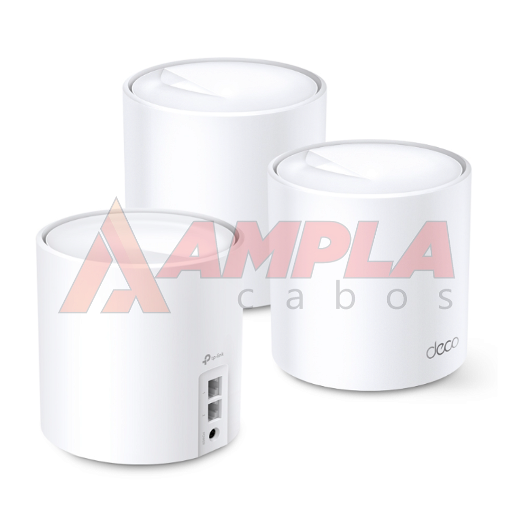 TP-Link Deco X60 無線LANルーター3台セット Deco Wi-Fi 6 AX3000 X60 TP-Link - 3 Unidades - Ampla Cabos Network