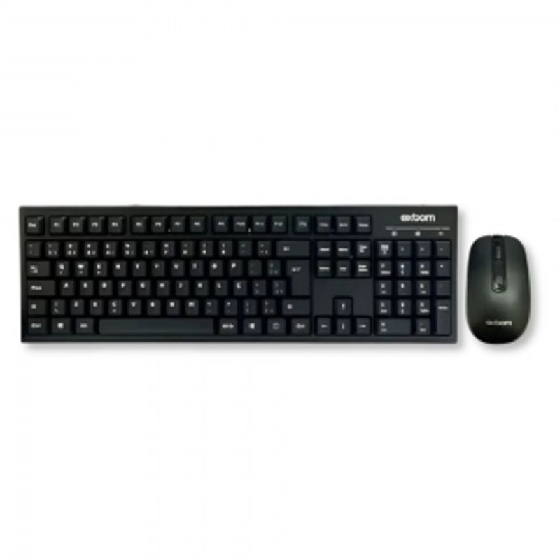 Teclado e Mouse sem Fio Combo BK-S1000K | Exbom - Prático e