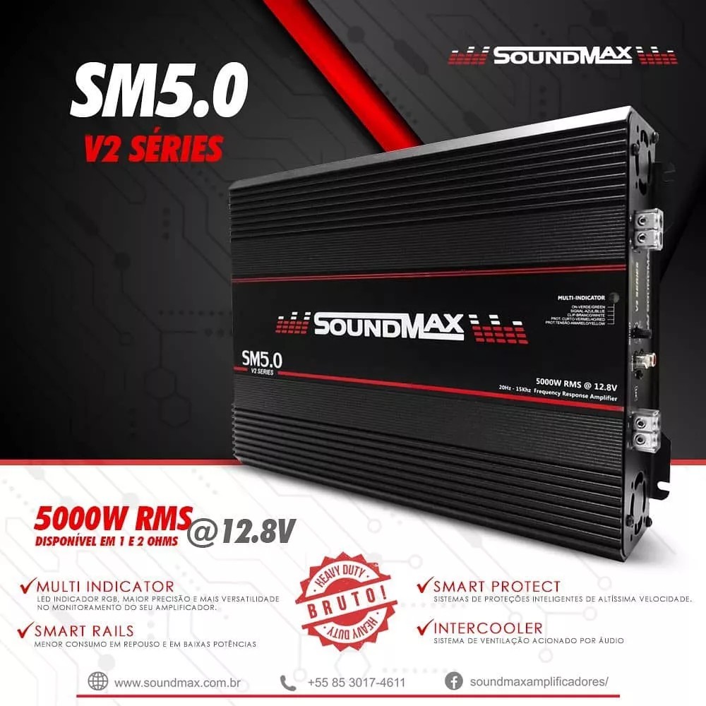 modulo amplificador sooundmax - BS DISTRIBUIDOR