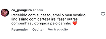 Feedbacks do Insta