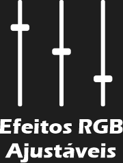 Efeitos RGB Ajustáveis