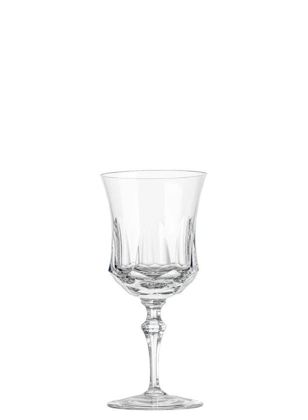 Conjunto 6 Taças De Vinho Tinto Cristal Incolor Lapidado 55 - Loja Degust