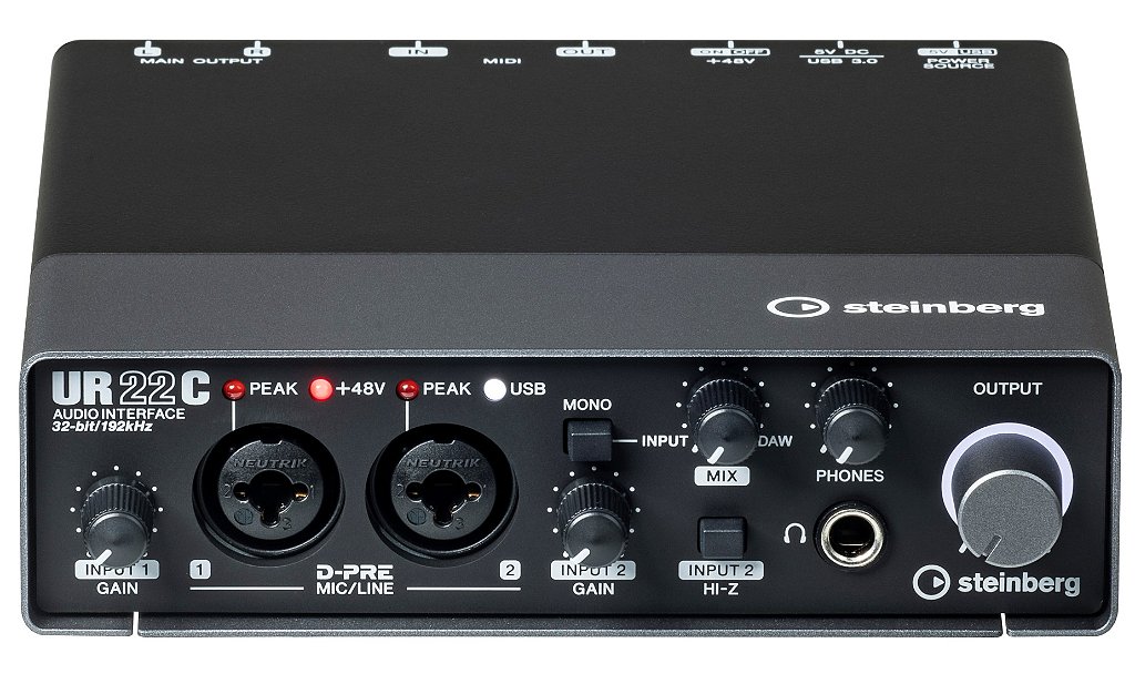 Steinberg UR22C USB Audio Interface – Kraft Music