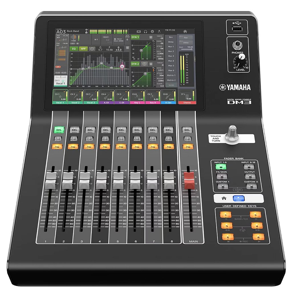 DM3 Standard Yamaha Mesa de Som Digital - Atelie do Som - Audio