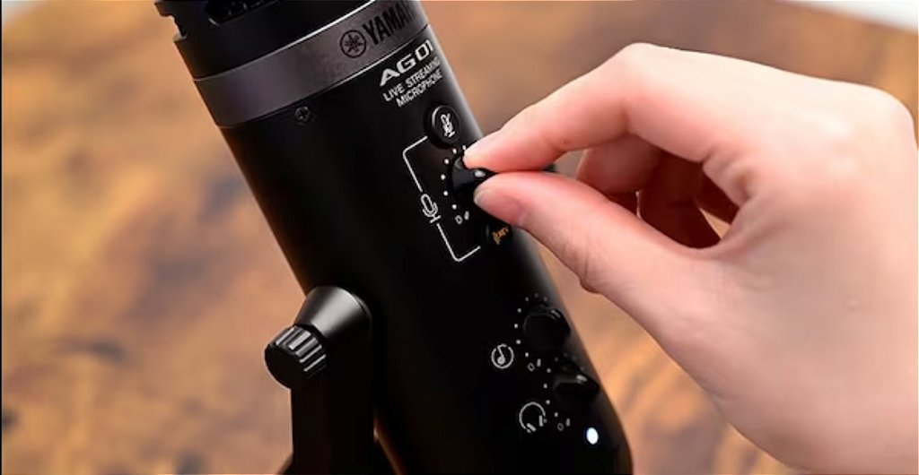 AG01 YAMAHA MICROFONE USB PARA LIVE STREAMING - Atelie do Som