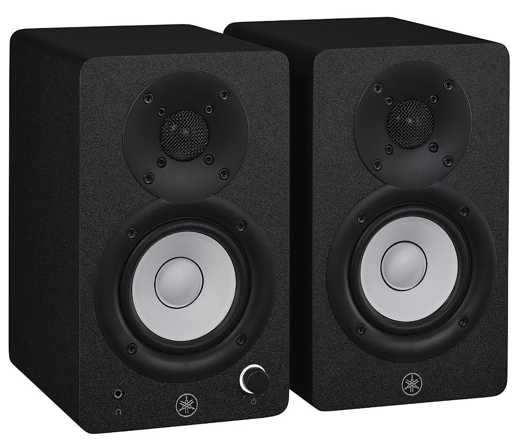Hs3 Yamaha PRETAS Caixas de Som (par) novas Lacradas - Atelie do