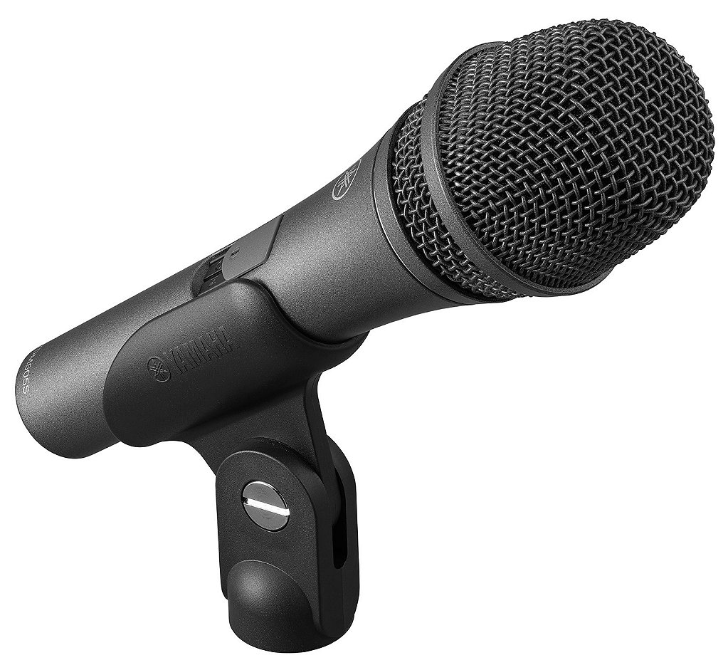 YDM505S Yamaha Microfone Preto Com chave ON OFF - Atelie do Som