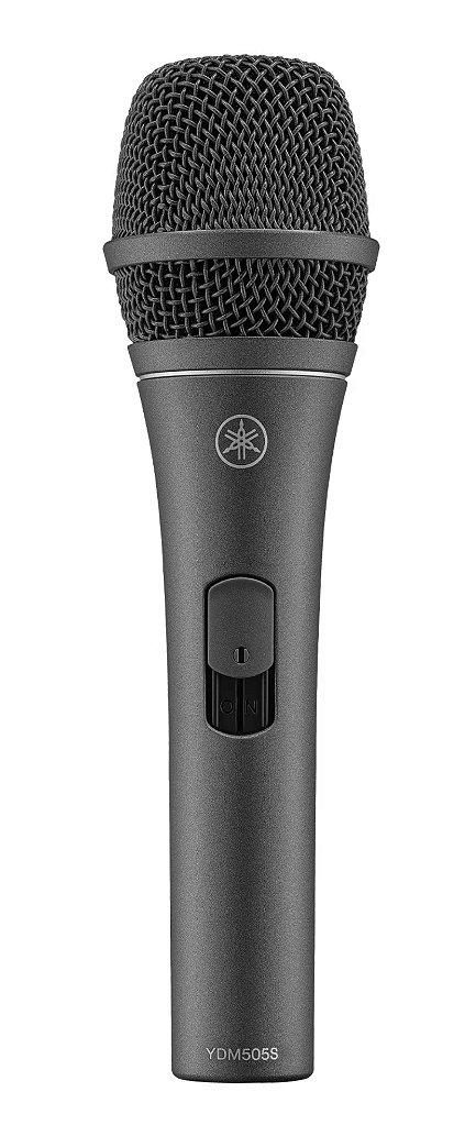 YDM505S Yamaha Microfone Preto Com chave ON OFF - Atelie do Som