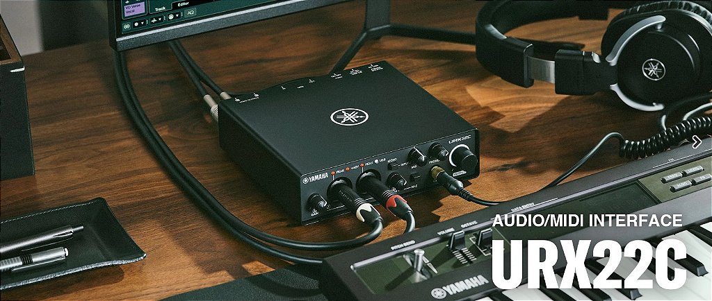 URX22C YAMAHA INTERFACE DE AUDIO - Atelie do Som - Audio