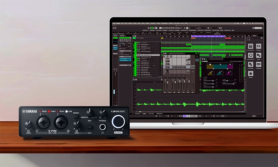 URX22C YAMAHA INTERFACE DE AUDIO - Atelie do Som - Audio