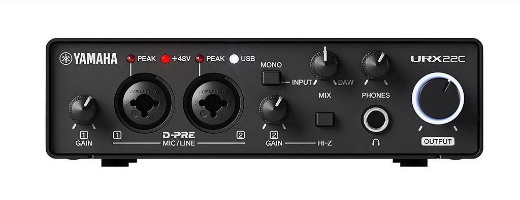 URX22C YAMAHA INTERFACE DE AUDIO - Atelie do Som - Audio