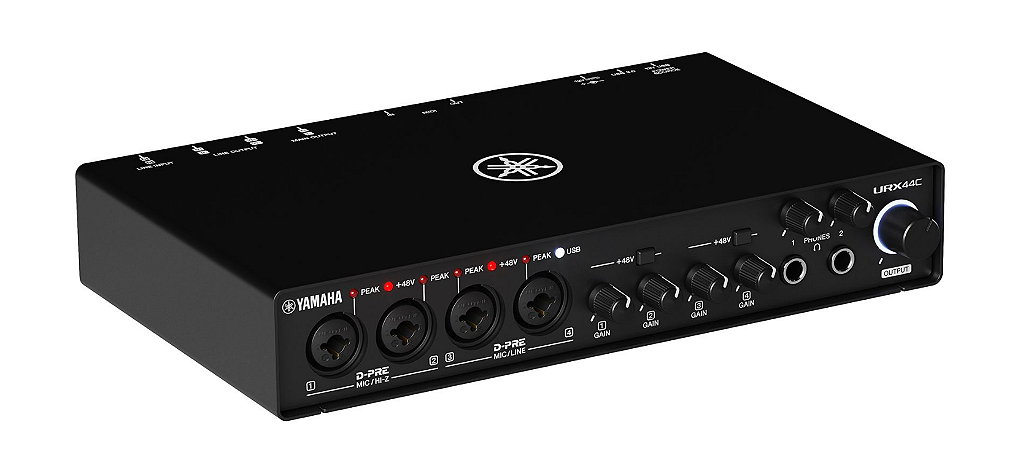 Interface Yamaha URX44C original Garant. 1ano + Curso Cubase