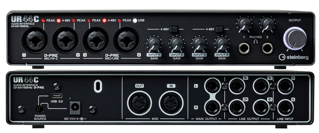 Interface de Audio UR44C - Steinberg - Atelie do Som - Audio