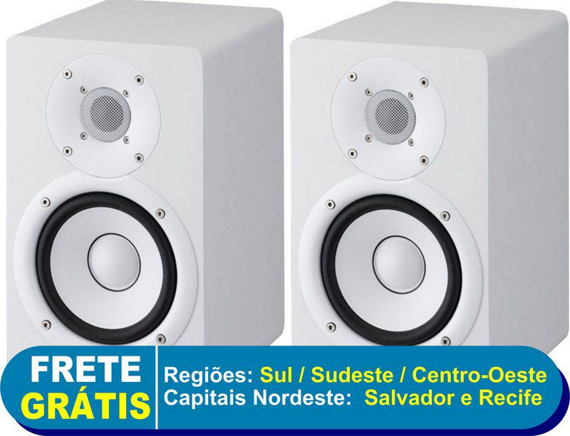 Monitores de Referencia Caixa HS5 Branco (Par) 110V - Yamaha - Atelie do  Som - Audio Profissional e Estudio