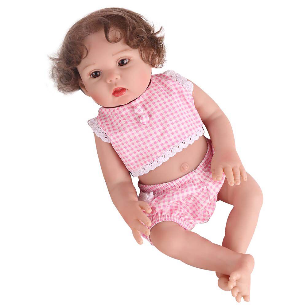 BONECA BEBE REBORN LAURA BABY VALENTINA 18 100% VINIL LEOPAM KIDS