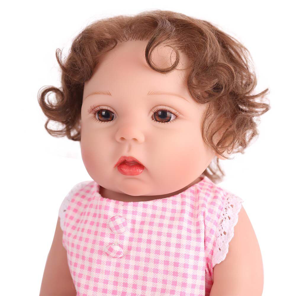 Bebê Reborn Menina Laura Baby - Alexia Corpo 100% Vinil 918 - TRENDS  Brinquedos