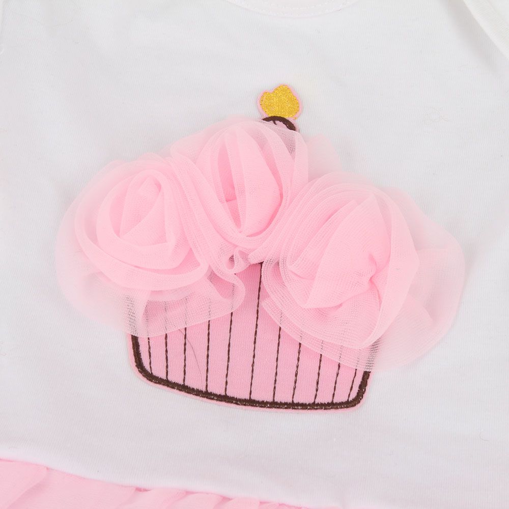 Roupa Para Boneca Bebê Reborn Body Cupcake - Shiny Toys