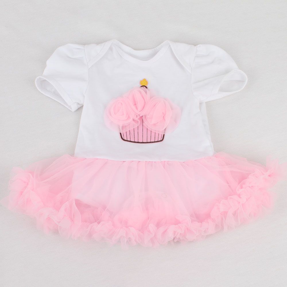 Roupa Para Boneca Bebê Reborn Body Cupcake - Shiny Toys