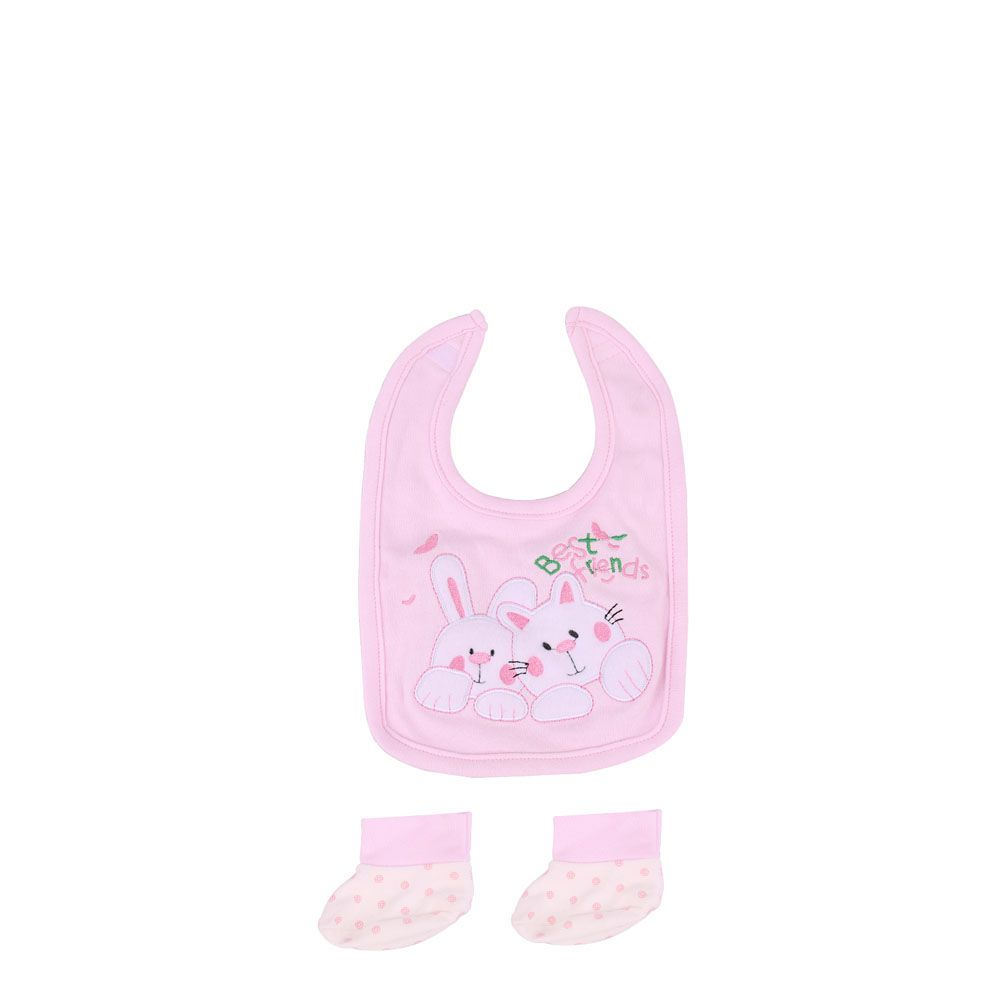 Roupa Para Boneca Bebe Reborn Coelho Com Bolinha Rosa - Shiny Toys