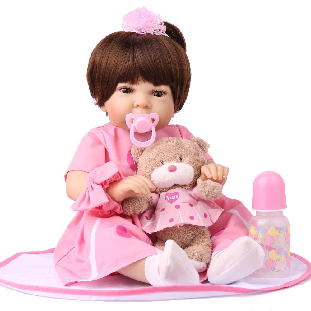 Boneca Bebê Reborn Laura Baby Dream Nuno - Shiny Toys