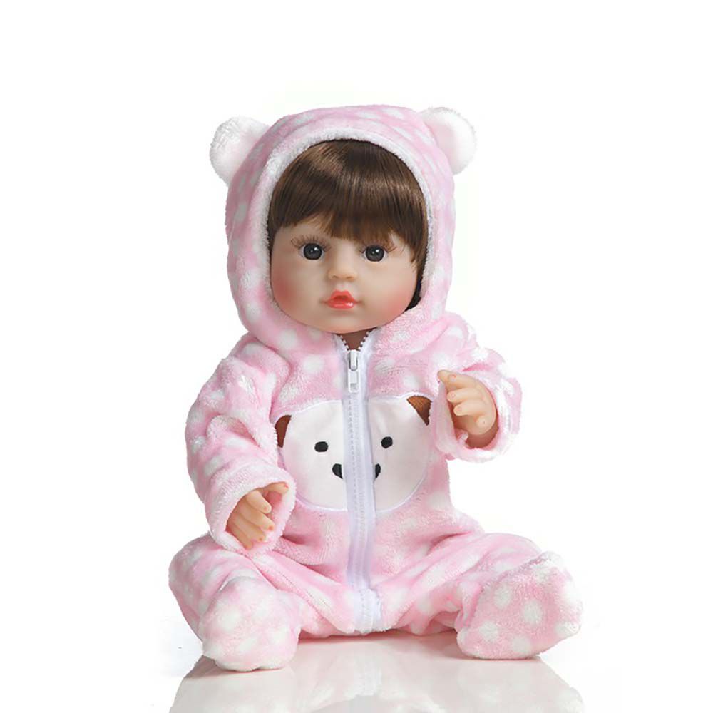 Boneca Bebê Reborn Laura Baby Mini 709-shiny Toys