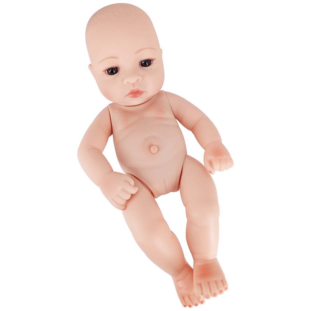 Boneca Bebe Reborn Laura Baby Mini Jolie 100% Vinil Macio 3 Acessórios  Enxoval Completo Shiny Toys - 000543 - Distribuidora Tropical Santos
