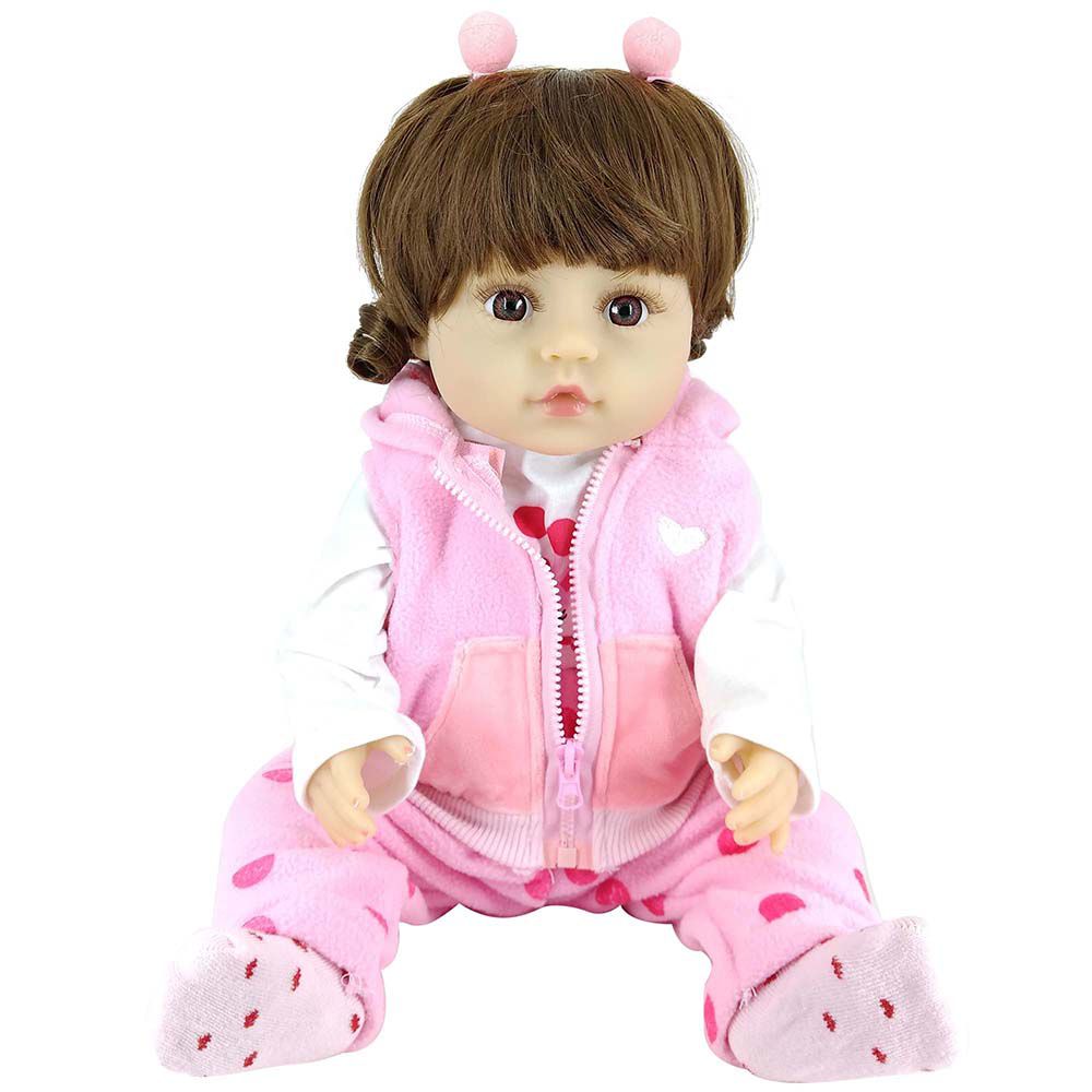 Boneca Bebe Reborn Laura Baby Sweet Claire 100% Vinil-Shiny Toys -  Brinquedos é na Bmtoys