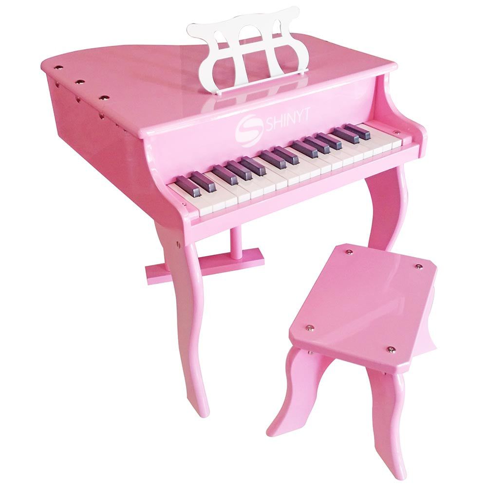 Piano Infantil Custom - 25 teclas - Rosa