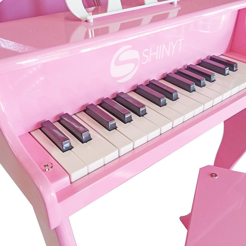 PIANO INFANTIL 30 TECLAS ROSA - Shiny Toys